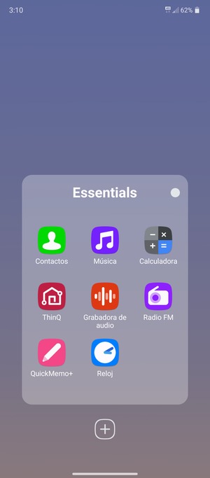 Seleccione Contactos