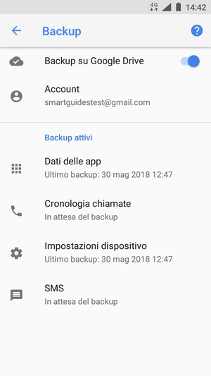 Seleziona Account