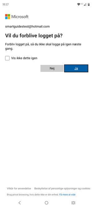 Vælg din foretrukne mulighed