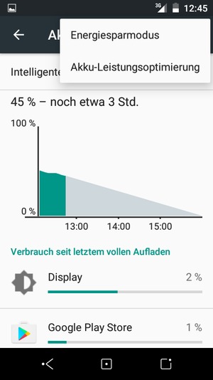 Wählen Sie Energiesparmodus