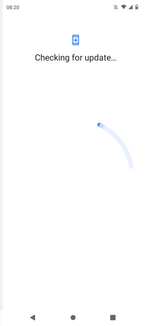 Wait for the search to finish