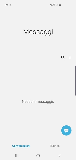 Seleziona il tasto Menu