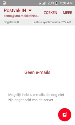 Uw account is klaar voor gebruik