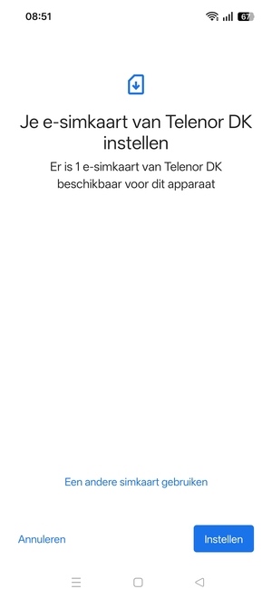 Selecteer Instellen