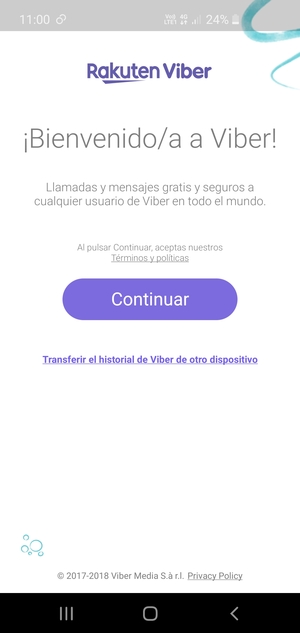 Su aplicación está lista para usar