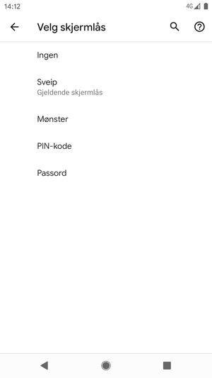 Velg Mønster
