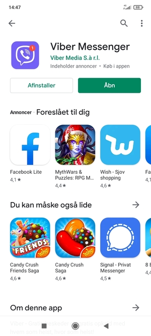 Vælg Åbn