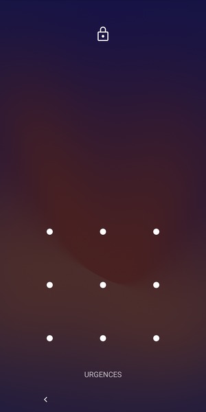 Votre téléphone est maintenant sécurisé par un écran de verrouillage
