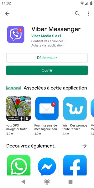 Sélectionnez Ouvrir