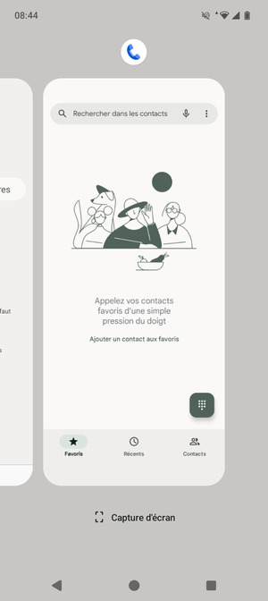 Faites glisser les applis vers le haut pour les fermer