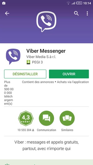 Sélectionnez OUVRIR
