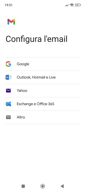 Seleziona Google