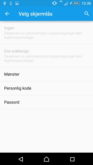 Velg Mønster