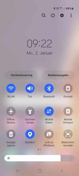 Schalten Sie WLAN und Bluetooth aus