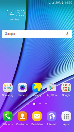 Selecteer Apps