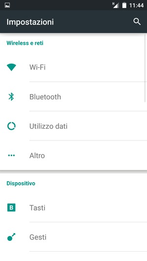 Seleziona Altro