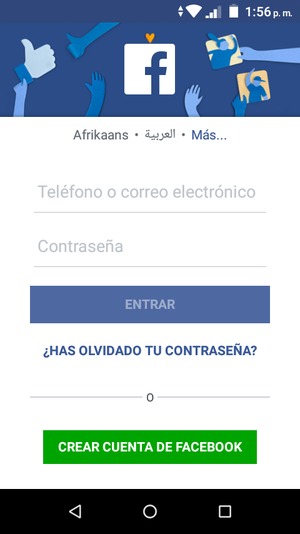 Su aplicación está lista para usar