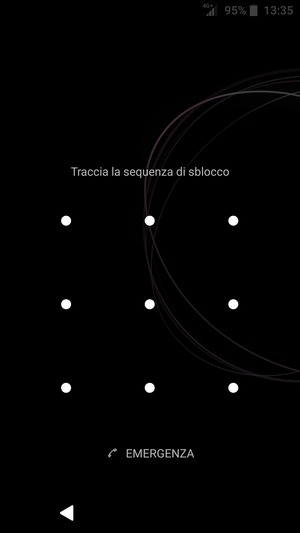 Il tuo telefono è ora protetto dal blocco schermo