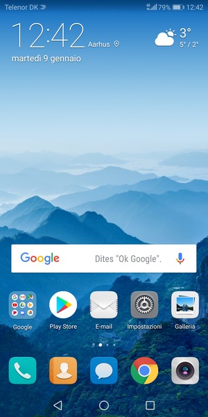 Seleziona Play Store