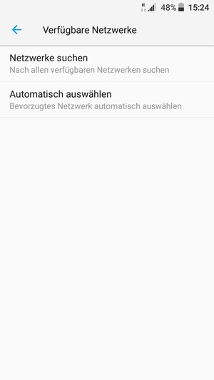 Wählen Sie Netzwerke suchen