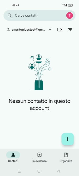 Seleziona Organizza