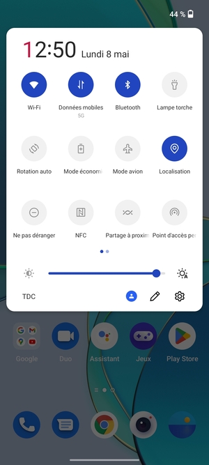 Désactiver le Wi-Fi et le Bluetooth