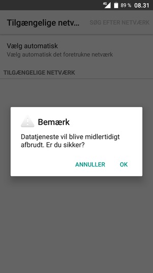 Vælg OK