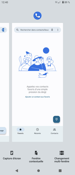 Faites glisser les applis vers le haut pour les fermer