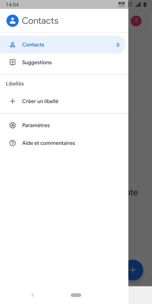 Sélectionnez Paramètres