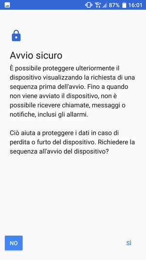 Seleziona la tua opzione preferita