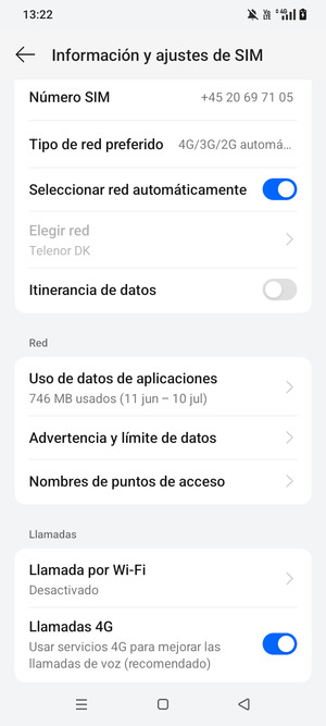 Desplácese y seleccione Nombres de puntos de acceso