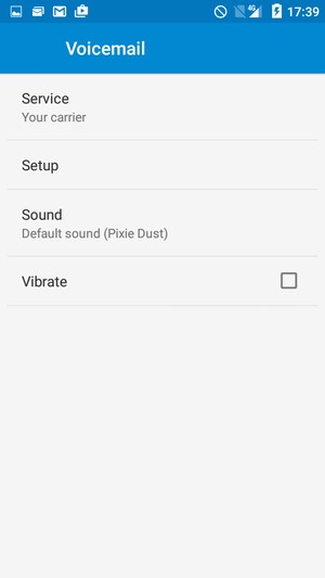 Select Setup