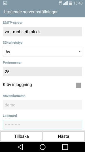Avmarkera Kräv inloggning-rutan och välj Nästa