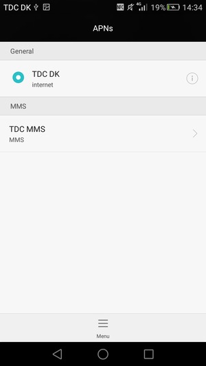 Your phone has now been set up to MMS