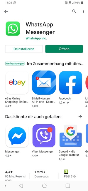 Wählen Sie Öffnen