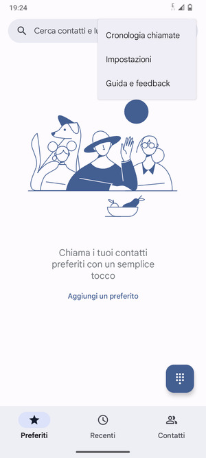 Seleziona Impostazioni