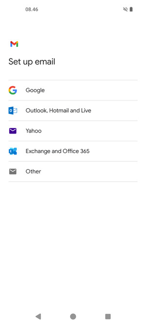 Select Outlook, Hotmail and Live