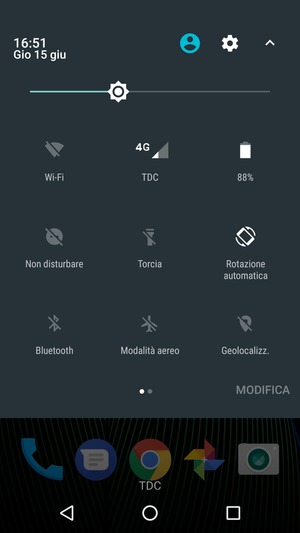Seleziona Batteria