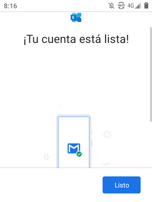 Seleccione Listo