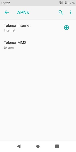 Select the Menu button