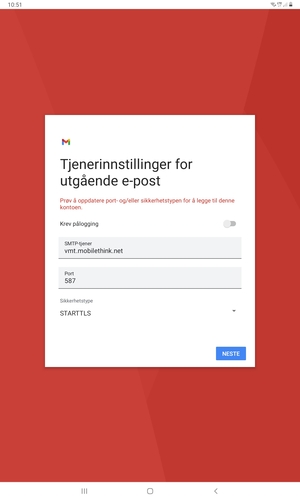 Velg Sikkerhetstype