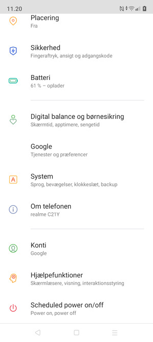 Vælg System
