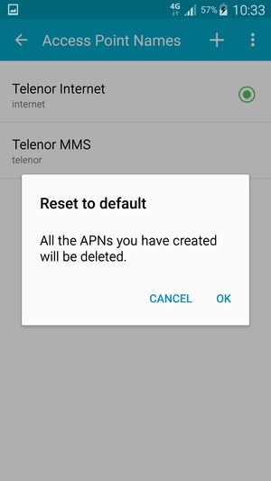 Select  OK