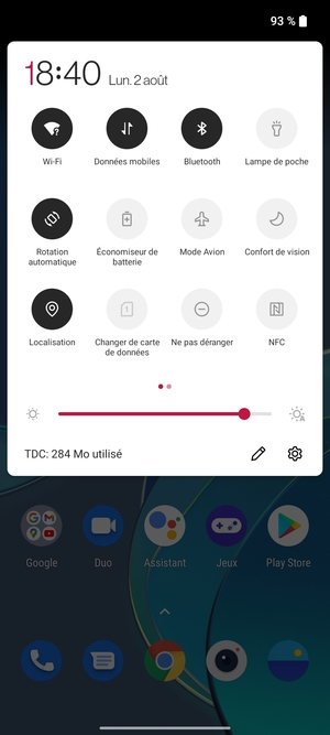 Désactiver le Wi-Fi et le Bluetooth