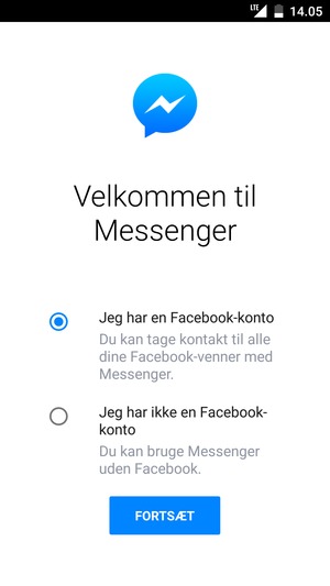Din app er klar til brug