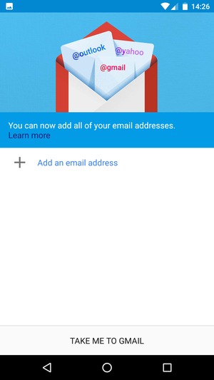 Select Add an email address