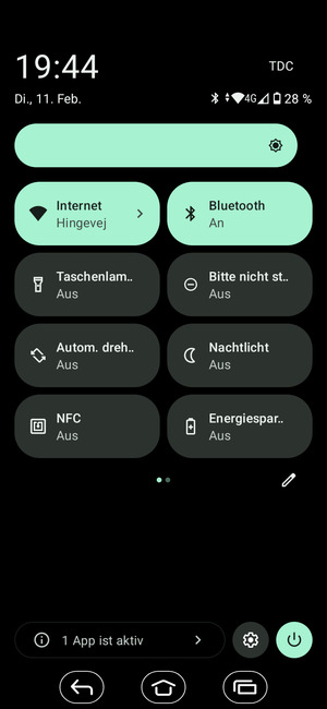 Wählen Sie Internet
