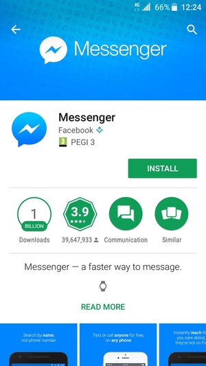 Select INSTALL