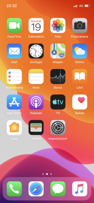 Seleziona Impostazioni