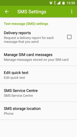 Select SMS Service Centre